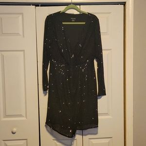 City Chic, XS/14 Black Cocktail Dress
